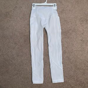 Lululemon All the right places crop White size 2